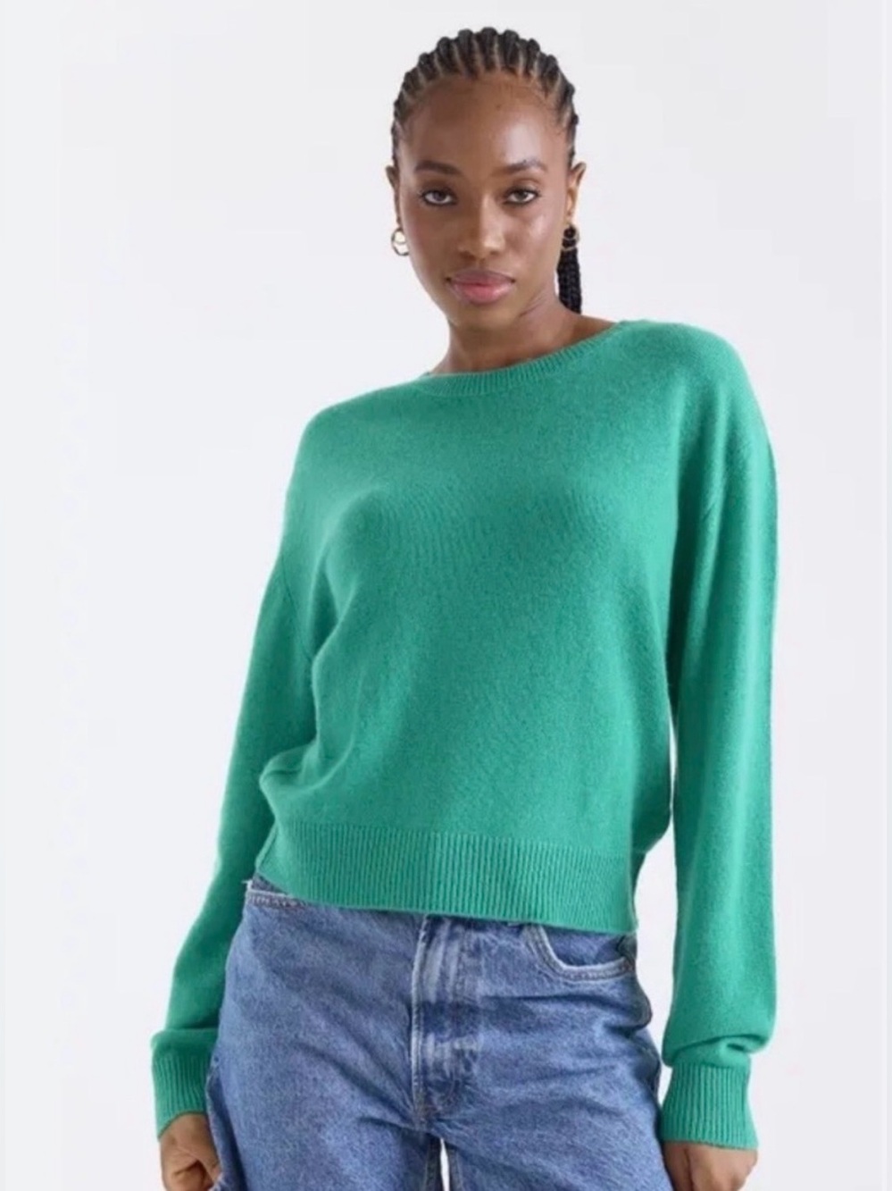 🌺LIKE NEW CRUSH cashmere blend sweater 🌺